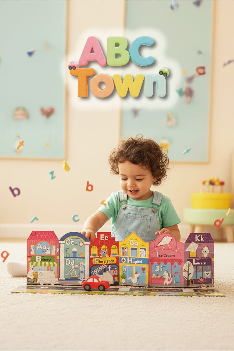 ABC Town İngilizce alfabe öğrenme seti